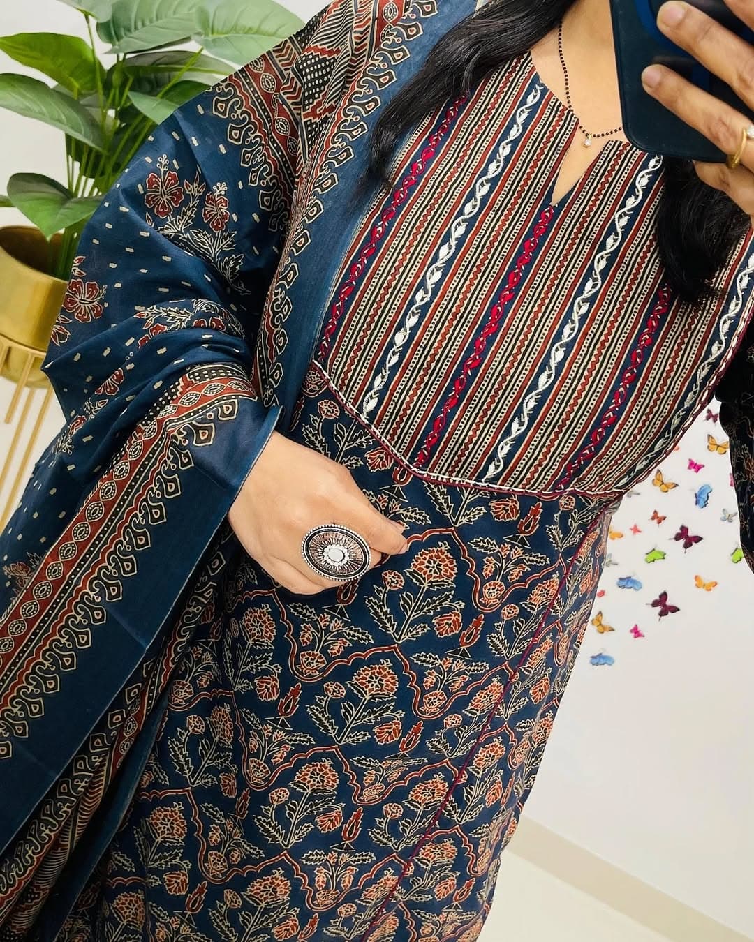Biba Premium Azrak Cotton Suit