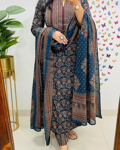 Biba Premium Azrak Cotton Suit