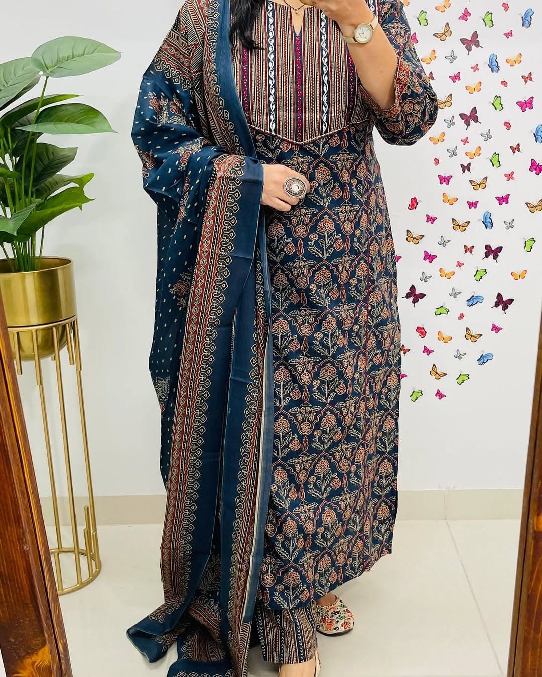 Biba Premium Azrak Cotton Suit