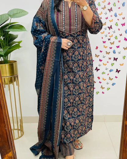 Biba Premium Azrak Cotton Suit