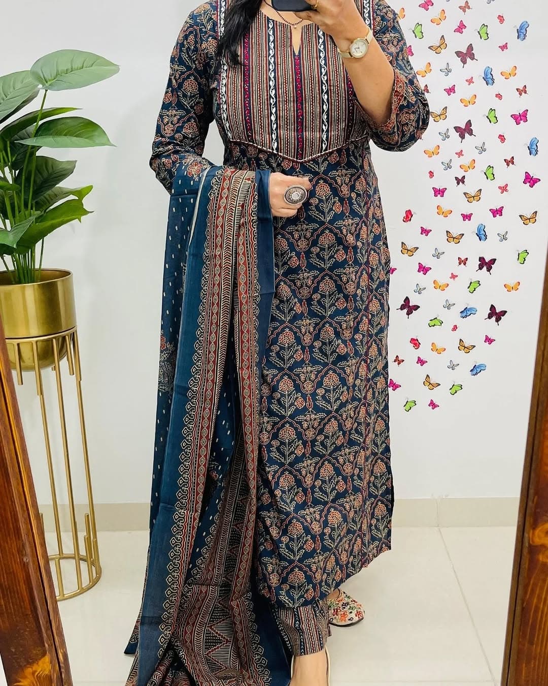 Biba Premium Azrak Cotton Suit