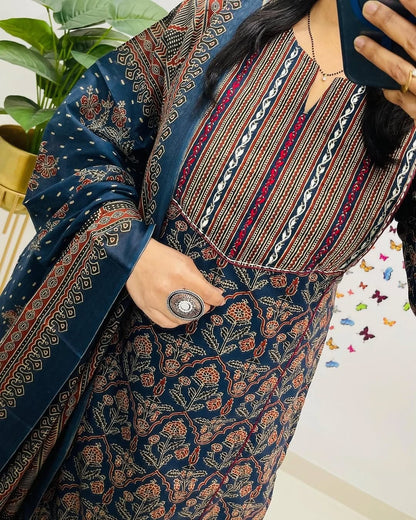 Biba Premium Azrak Cotton Suit